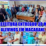 INCENTIVO AO FUTURO – Secretaria de Agricultura entregou 30 mil alevinos a produtores rurais de Macarani.